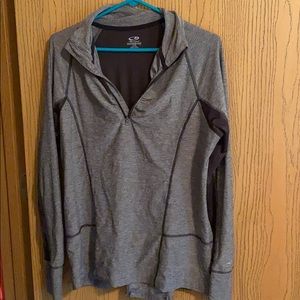 Champion Semi Fitted long sleeve quarter zip